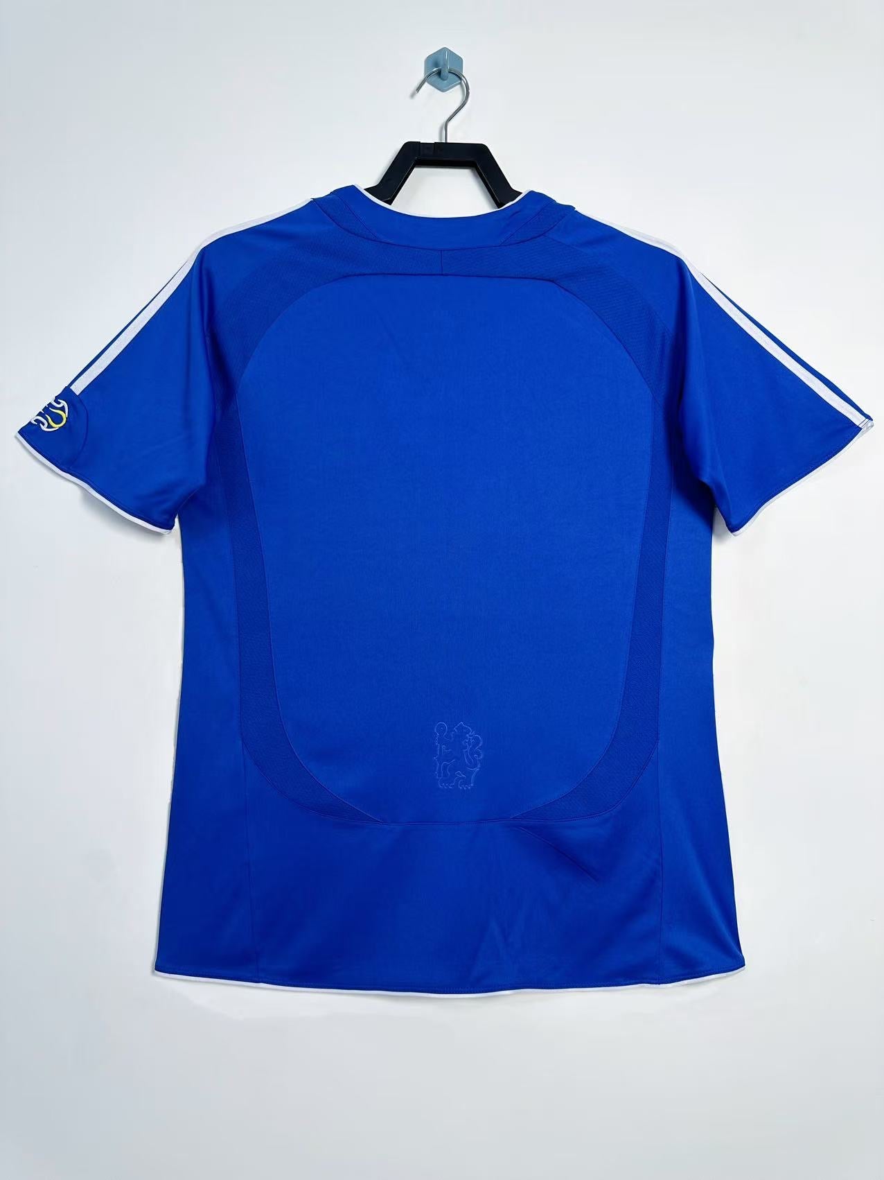 2006-07 Chelsea Home Shirt Short sleeves